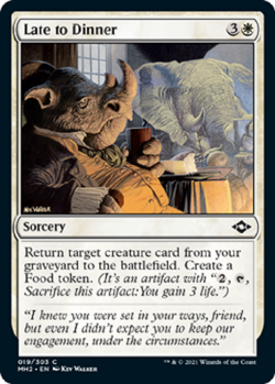 LATE TO DINNER X4 *MODERN HORIZONS 2* - Image 1