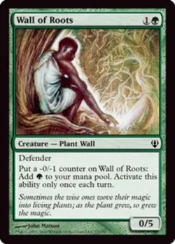 4x Wall of Roots NM-Mint, English Archenemy MTG Magic - Image 1