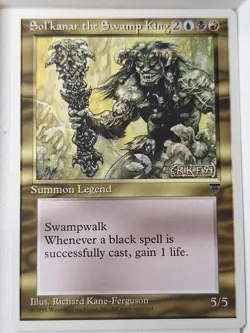 Sol'kanar the Swamp King - Chronicles - Magic the Gathering MTG Nice! - Image 1