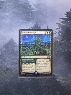 Virtue of Strength (Showcase) Wilds of Eldraine Regular - Image 1