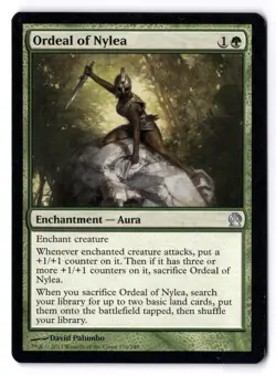 Ordeal Of Nylea LP* Theros ENGLISH 170/249 mtg -UnltdCards - Image 1