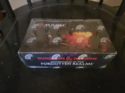 mtg Dungeons And Dragons adventures in forgotten realms booster box - Image 1
