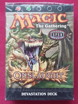Magic The Gathering ONSLAUGHT DEVASTATION New Sealed Theme Deck MTG - Image 1