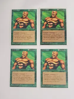 MTG Playset 4x Craw Giant (Chronicles/Green/U) - BGM - Image 1
