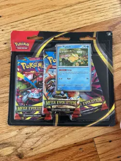 Pokemon TCG Blister 3 Pack -Psyduck- Mega Evolution Factory Sealed - Image 1