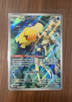 Pokemon TCG - Misty's Psyduck 193/182 - Scarlet & Violet Destined Rivals NM - Image 1