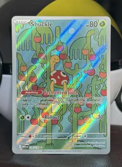 Shuckle Pokemon TCG Mega Evolutions MEG 136/132 Illustration Rare (MINT) - Image 1