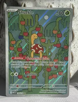 Shuckle Pokemon TCG Mega Evolutions MEG 136/132 Illustration Rare (MINT) - Image 5