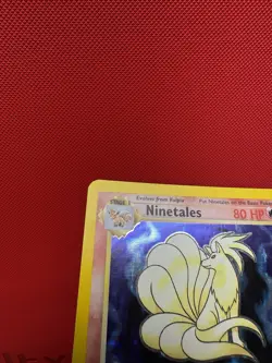 Pokemon TCG Ninetales 12/102 Base Set Vintage Holo Rare Unlimited #479 - Image 5