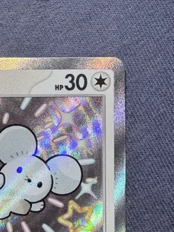 Pokemon TCG Tandemaus Scarlet & Violet: Paldean Fates 209/091 Holo Shiny Rare NM - Image 2
