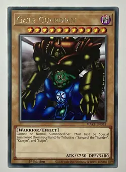 •Set Of 4• Gate Guardian, Suijin, Kazejin, Sanga MAZE-EN035/34/33/32 Rare (LP) - Image 3