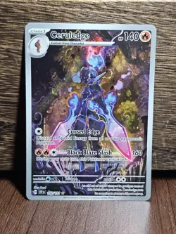 Pokemon TCG Ceruledge 197/191 IR Sv08: Surging Sparks Holo Card Mint Condition - Image 1