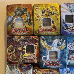 Large Vintage Yugioh Card, Tin, And Card Catalog Collection Estate Lot 13+ Lbs - Image 2