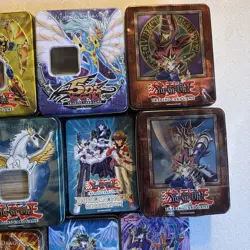 Large Vintage Yugioh Card, Tin, And Card Catalog Collection Estate Lot 13+ Lbs - Image 3