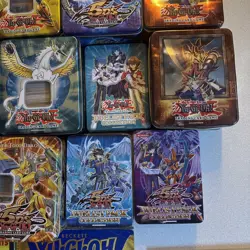Large Vintage Yugioh Card, Tin, And Card Catalog Collection Estate Lot 13+ Lbs - Image 4