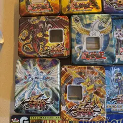 Large Vintage Yugioh Card, Tin, And Card Catalog Collection Estate Lot 13+ Lbs - Image 5