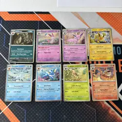 Prismatic Evolutions Costco Mini Tin Cosmos Promo Cards Set Of 8 - Image 1