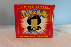 POKEMON CHARIZARD 23K GOLD PLATED CARD BURGER KING 1999 FACTORY SEALED - Image 4