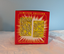 POKEMON CHARIZARD 23K GOLD PLATED CARD BURGER KING 1999 FACTORY SEALED - Image 5
