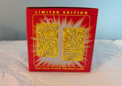 Pokemon Mewtwo 23K Gold Plated Card Burger King 1999 Factory Seald - Image 5
