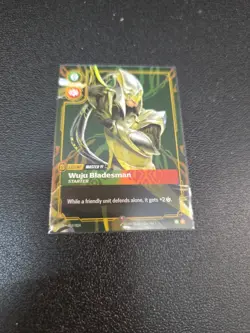 Wuju Bladesman Master Yi Legend Riftbound Origins Proving Grounds Card 019/024 - Image 1