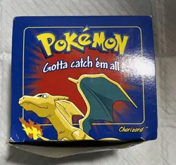 1999 Pokemon Burger King Charizard 23K Gold Plated Trading Card w/ Pokeball NIB - Image 1