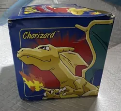 1999 Pokemon Burger King Charizard 23K Gold Plated Trading Card w/ Pokeball NIB - Image 3