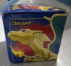 1999 Pokemon Burger King Charizard 23K Gold Plated Trading Card w/ Pokeball NIB - Image 4