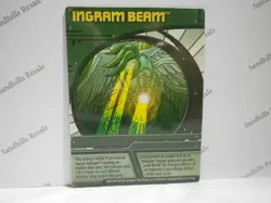Bakugan Card - Ingram Beam - Green Ability Card - BA629 - 47/48q - 2009 - Image 1