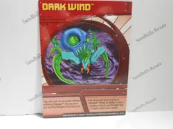 Bakugan Card - Dark Wind - Red Ability Card - BA555 - 28/48n - 2008 - Image 1