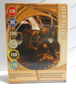 Bakugan Card - Open Field - Copper Gate Card - BA366a - 19/48e - 2008 - Image 1
