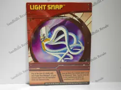 Bakugan Card - Light Snap - Red Ability Card - BA613 - 31/48q - 2009 - Image 1