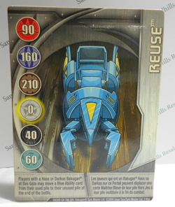 Bakugan Card - Reuse - Silver Gate Card - BA589 - 7/48q - 2009 - Image 1