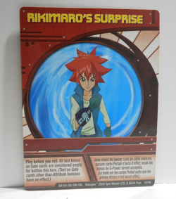 Bakugan Card - Rikimaro's Surprise - Red Ability Card - BA164 - 32/48 - 2008 - Image 1