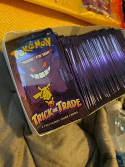 Pokemon Trick or Trade Game Cards 116 Packs Qty - Image 2