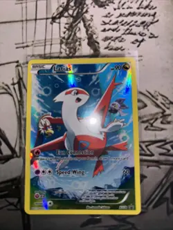 Pokemon TCG Latias XY78 Full Art Black Star Holo Promo Card - Image 1