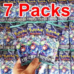 8(7+1) Packs Stellar Crown Booster Pokemon Card Stellar Miracle Sealed Korean - Image 3