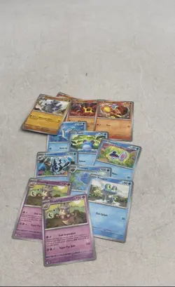 Pokemon Multicolor Assorted TCG Trading Cards Game And Accessories Lot - Image 4