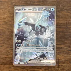 Pokemon TCG Kyurem EX Card 165/086 English Black Bolt Special Illustration Rare - Image 1