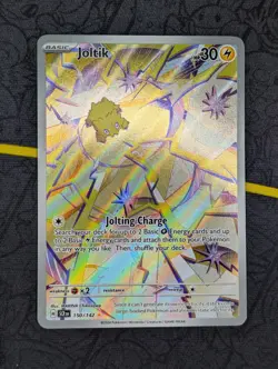 Pokemon TCG Joltik Card 150/142 Stellar Crown Illustration Rare NM Condition - Image 1