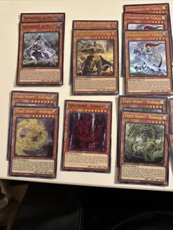 YUGIOH! Tenyi Swordsoul Complete Deck Core NM MZTM + CRBR + MAMA +RA03 44 cards - Image 2