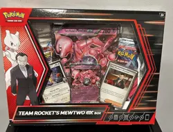 Pokemon TCG Cards Team Rocket's Mewtwo Ex Box New Sealed - Image 1