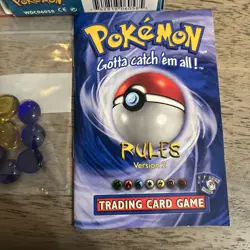 Pokemon TCG Overgrowth Theme Deck Box, Booklet, and Damage Counters NO CARDS - Image 2