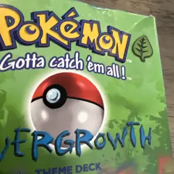 Pokemon TCG Overgrowth Theme Deck Box, Booklet, and Damage Counters NO CARDS - Image 4