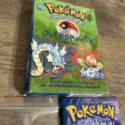 Pokemon TCG Overgrowth Theme Deck Box, Booklet, and Damage Counters NO CARDS - Image 5