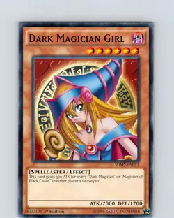 Yu-Gi-Oh TCG Dark Magician Girl SDMY-EN011 1st Edition Regular Common Card NM - Image 1