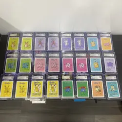 (24 Slabs) 2019-2023 Pokemon Old Maid Cards CGC 10 (Japanese) see description - Image 1