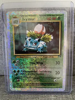Ivysaur Legendary Collection 2002 Reverse Holo Pokemon Card TCG 47/110 - Image 1