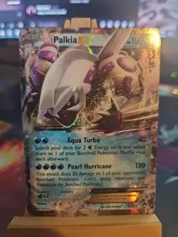 Pokemon TCG Palkia EX Holo Ultra Rare Card XY Breakpoint Mint LP+ BKP - Image 1