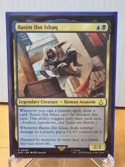 MTG Assassin's Creed, Basim Ibn Ishaq #49 - Image 1